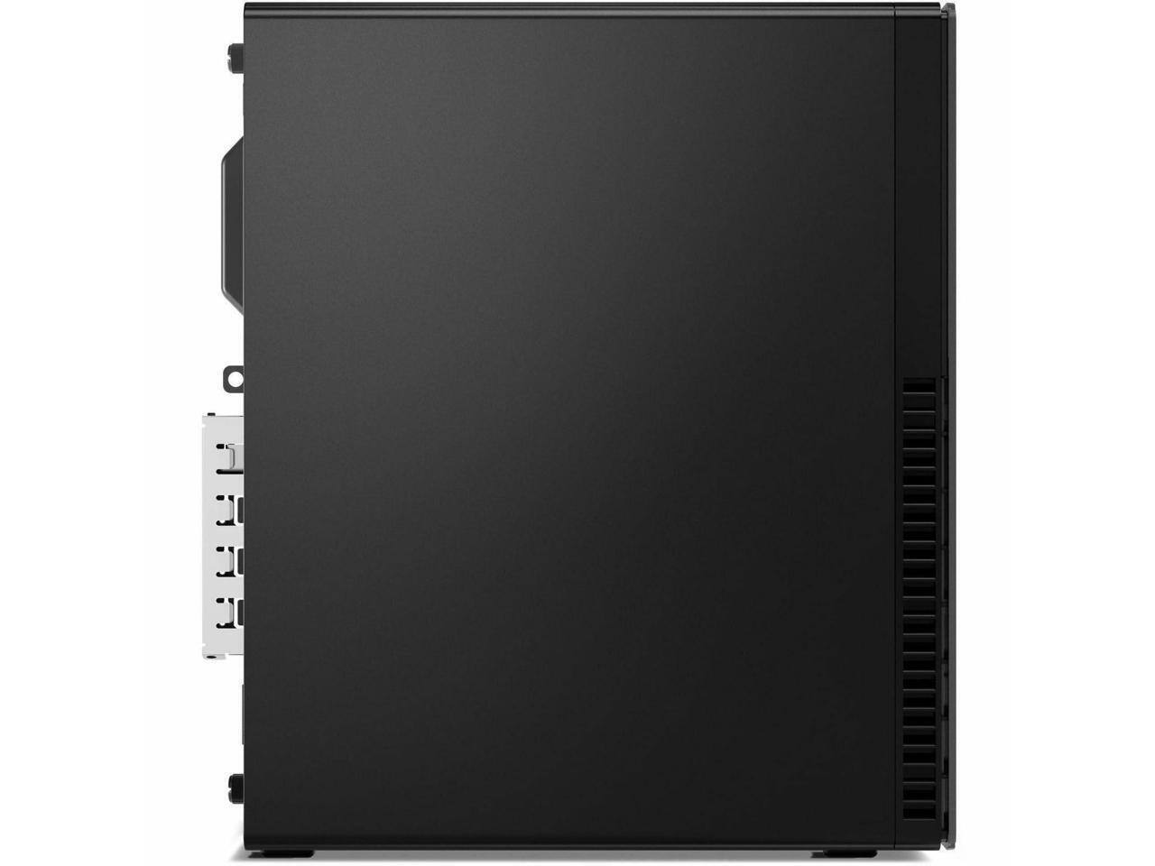 Alt View 3. Lenovo - Lenovo ThinkCentre M70s Gen 5 Desktop - i7-14700, 32GB RAM, 1TB SSD, Win 11 Pro, Wi-Fi 6E, DVD - Black.
