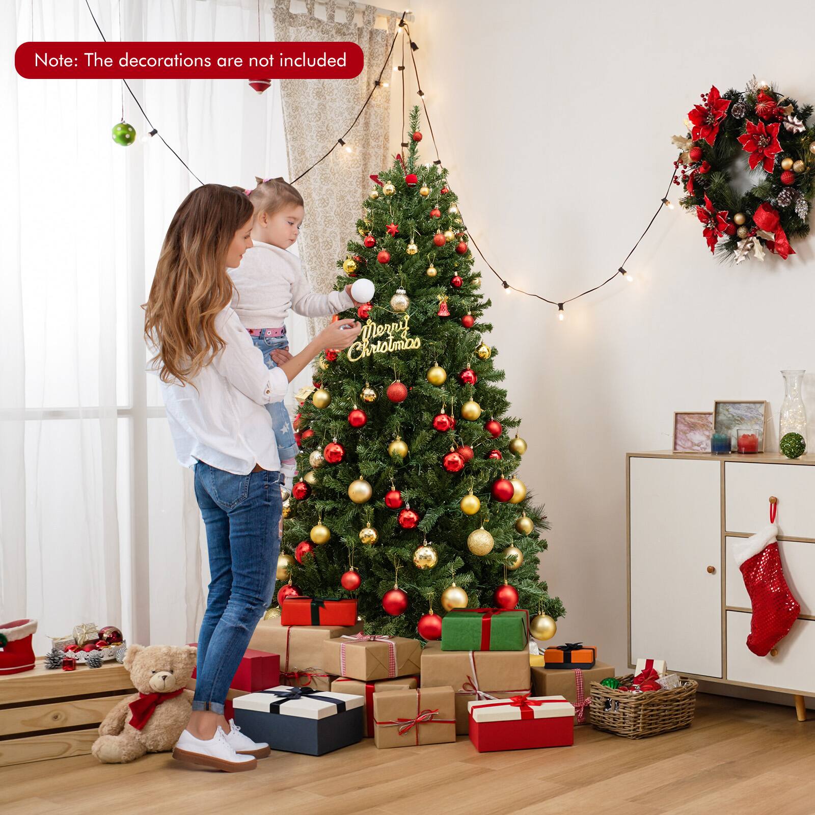 Note: The decorations are not included

Merry Christmas