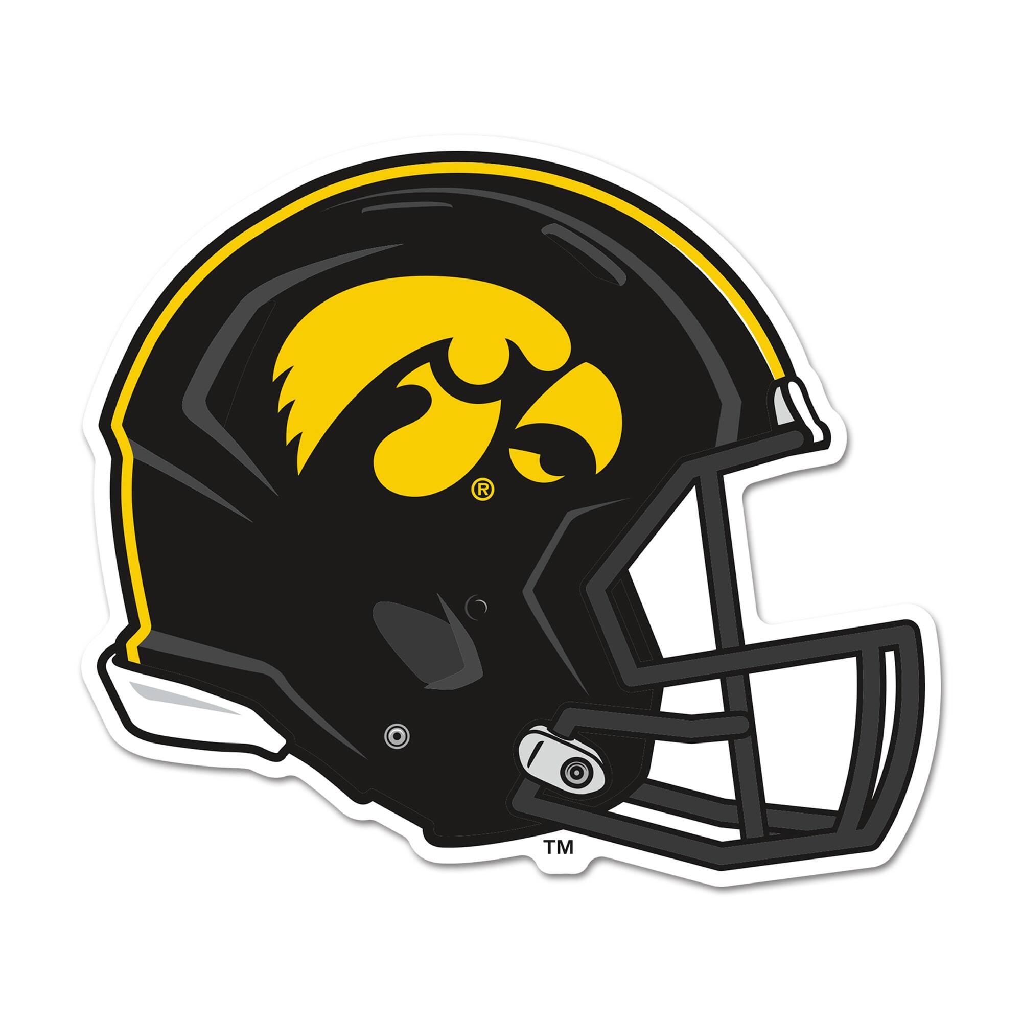 Iowa Hawkeyes 14" Helmet Wood Sign