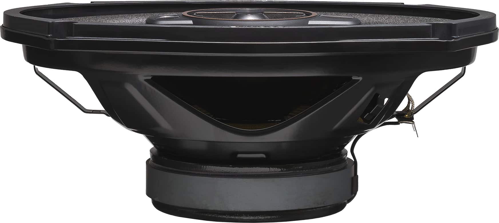 Angle. Kenwood - 6" x 9" 5-Way Car Speaker - Black.