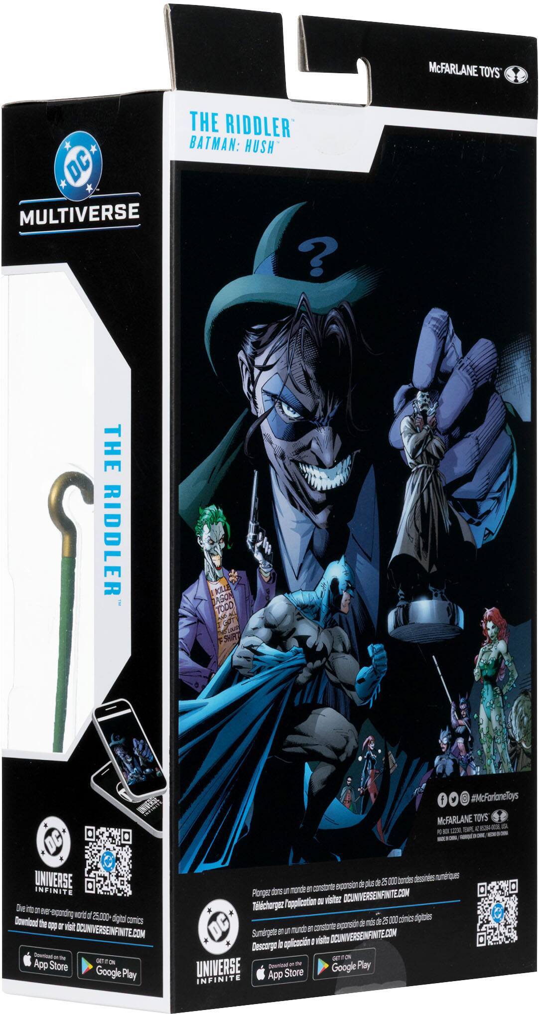 McFARLANE TOYS  
THE RIDDLER  
BATMAN: HUSH  
DC MULTIVERSE  

Explore an expanding world of 25,000 digital comics. Download the comics app at DCUNIVERSEINFINITE.COM  

Download on the App Store  
Google Play  

McFARLANE TOYS  
THE RIDDLER  
BATMAN: HUSH  
DC MULTIVERSE  

Explore an expanding world of 25,000 digital comics. Download the comics app at DCUNIVERSEINFINITE.COM  

Download on the App Store  
Google Play  

McFARLANE TOYS  
THE RIDDLER  
BATMAN: HUSH  
DC MULTIVERSE  

Explore an expanding world of 25,000 digital comics. Download the comics app at DCUNIVERSEINFINITE.COM  

Download on the App Store  
Google Play  

McFARLANE TOYS  
THE RIDDLER  
BATMAN: HUSH  
DC MULTIVERSE  

Explore an expanding world of 25,000 digital comics. Download the comics app at DCUNIVERSEINFINITE.COM  

Download on the App Store  
Google Play