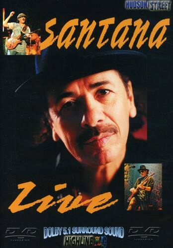 Front. Carlos Santana - Live Germany 1998   - DVD.