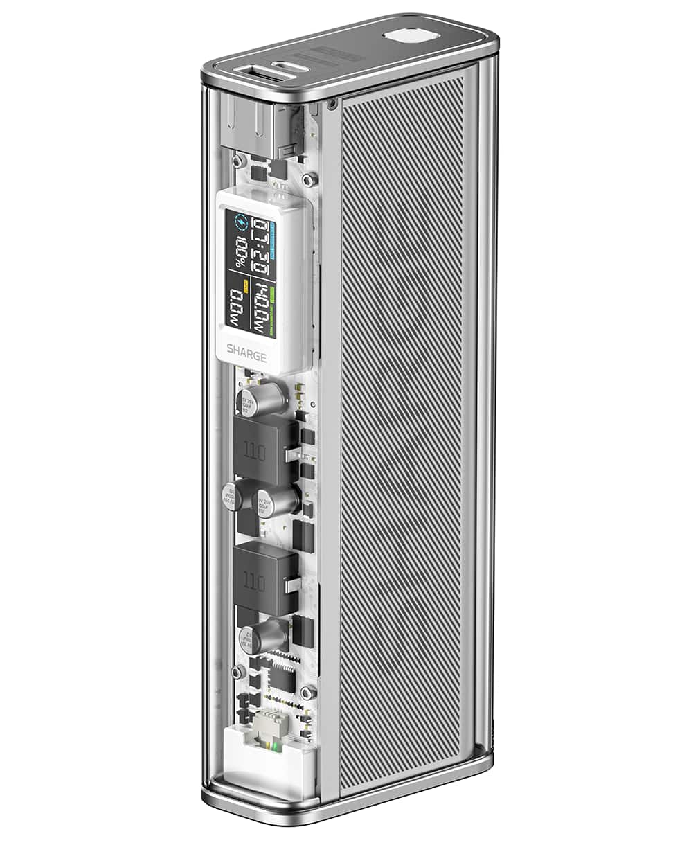 100%  
I - 0.0w 140.0w  
SHARGE  
110 T  
L 110 a