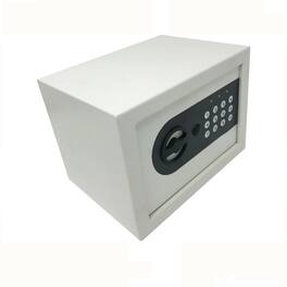 Kitcheniva - Digital Keypad Safe Box for Home Office Cash Jewelry Storage Security - White