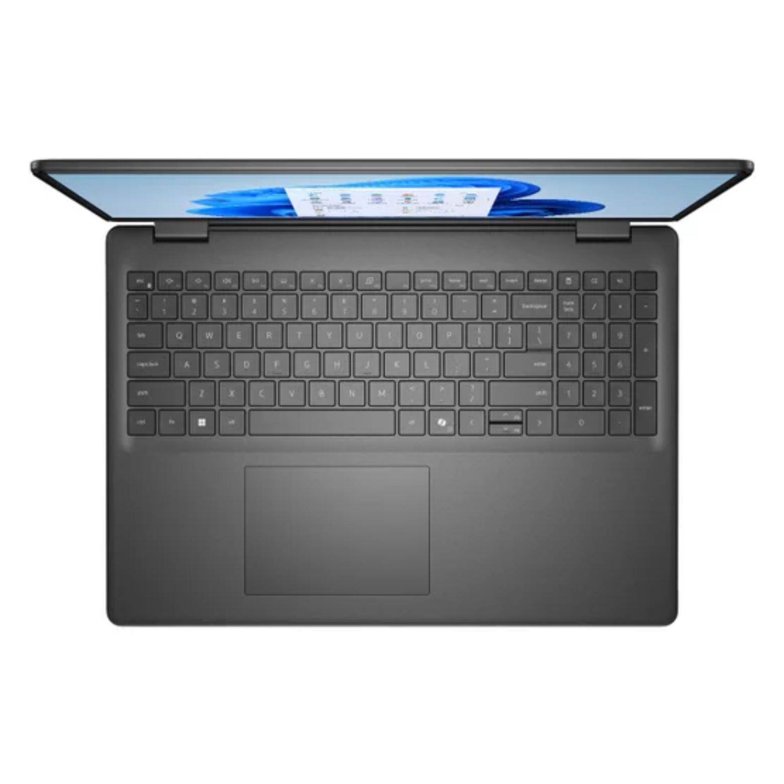 Alt View 3. Dell - LDC16250 16" FHD+ Touch Intel Core 7 150U 1.8 GHz up to 5.4 GHz 16GB DDR5 1TB M.2 PCIe NVMe SSD Windows 11 - Black.