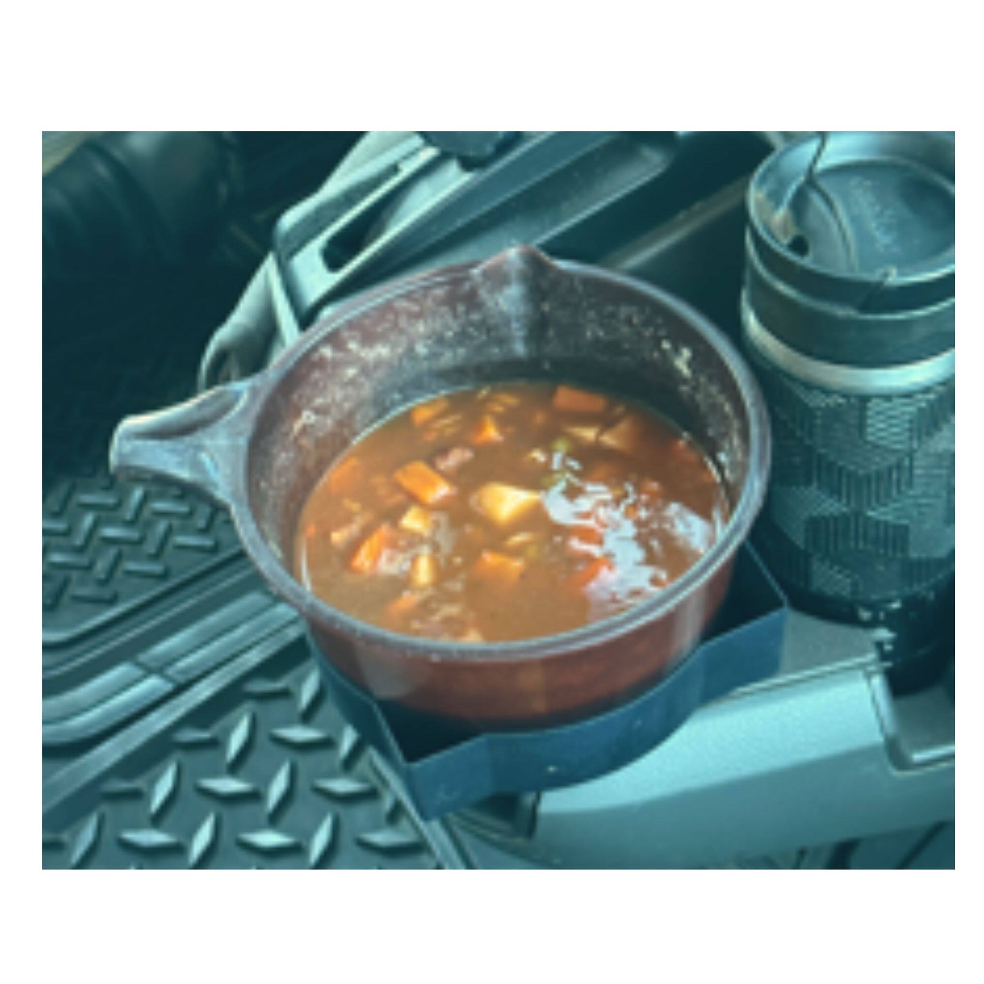 Alt View 6. Travel Trable - Travel Trable: Secure Food Tray for Trucks, Cars, and RVs – Durable, Compact, Made in the USA - Black.