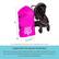 18" STROLLER GATE CHECK
42"
21 to 26" *Can vary depending on stroller shape. Check Compatibility Guide to confirm.
Largest Size: Fits Almost All Strollers
Be sure to measure your folded stroller to confirm a good fit. You can also use the Compatibility Guide on jlchildress.com or scroll down to view the guide posted below.