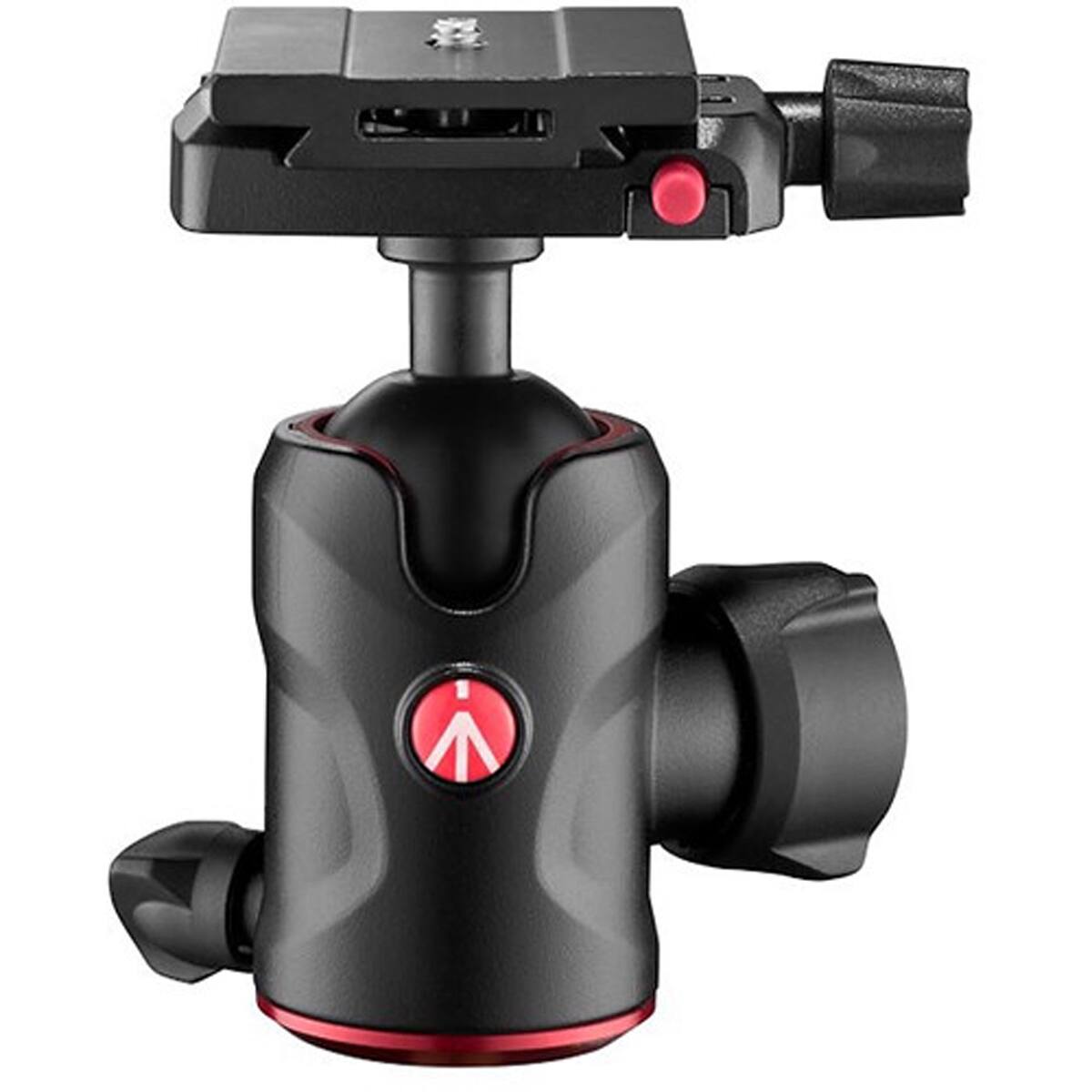 Alt View 4. Manfrotto - Manfrotto 496 Center Ball Head with Q6 Arca-Type QR Plate  Top Lock.