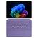 Front. Microsoft - Microsoft Surface Pro Copilot+ PC + Surface Pro 12" Keyboard - Platinum.