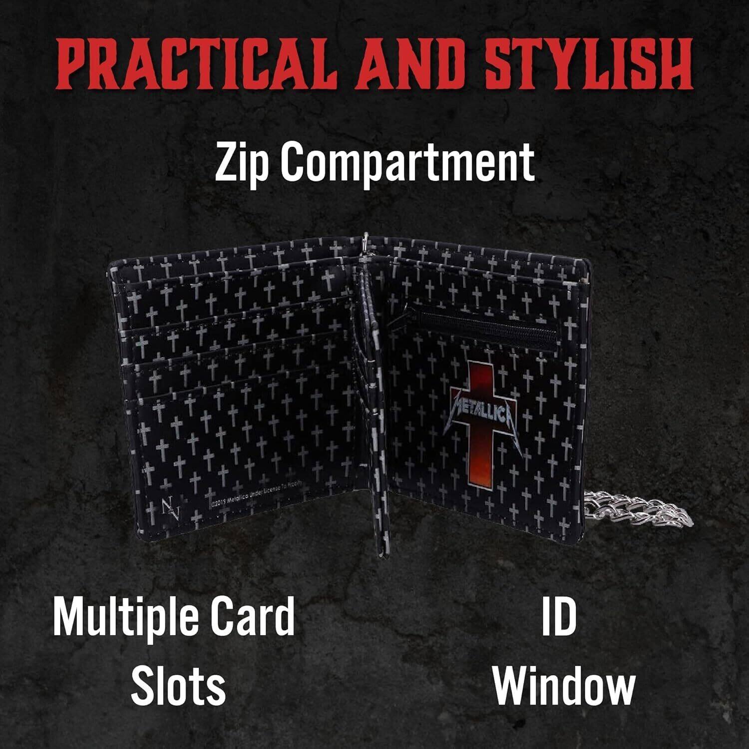 PRACTICAL AND STYLISH

Zip Compartment

Multiple Card Slots

ID Window
