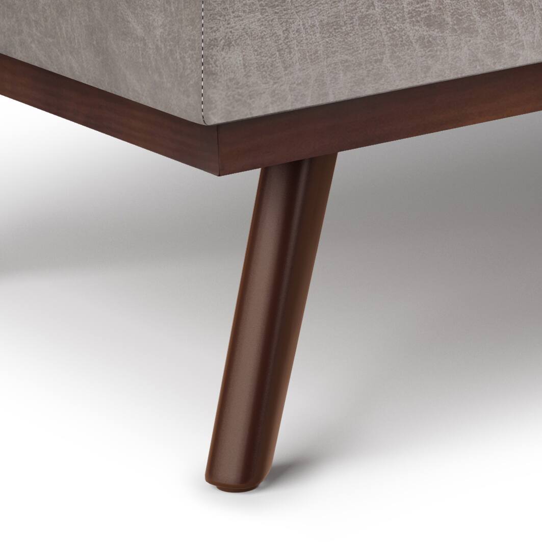 Alt View 14. Simpli Home - Owen Lift Top Large Coffee Table Storage Ottoman - Distressed Grey.