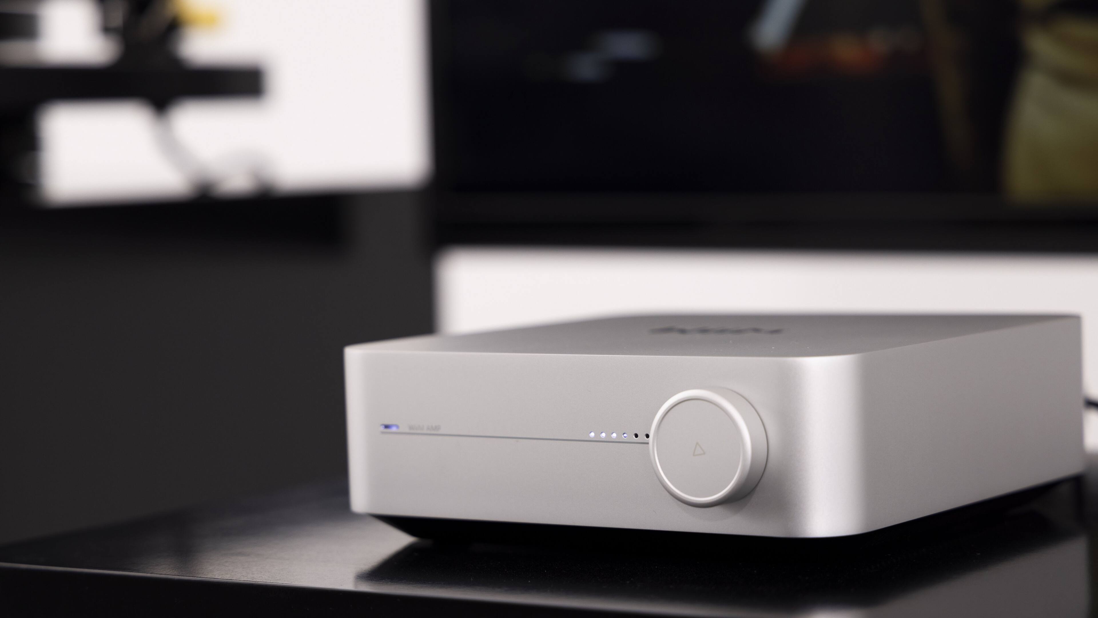 Alt View 8. WiiM - Amp Multiroom Streaming Amplifier - Space Grey.