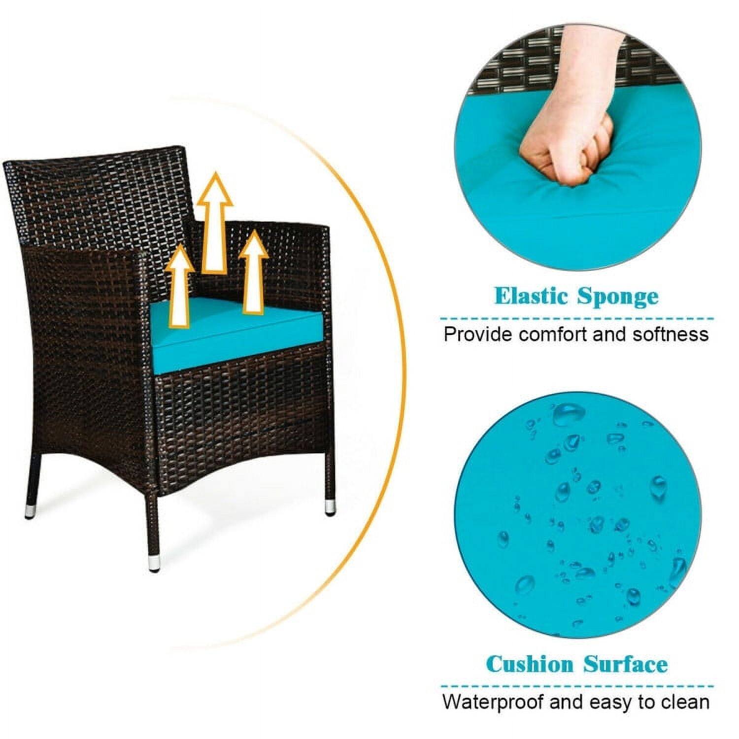 Elastic Sponge  
Provide comfort and softness  

Cushion Surface  
Waterproof and easy to clean