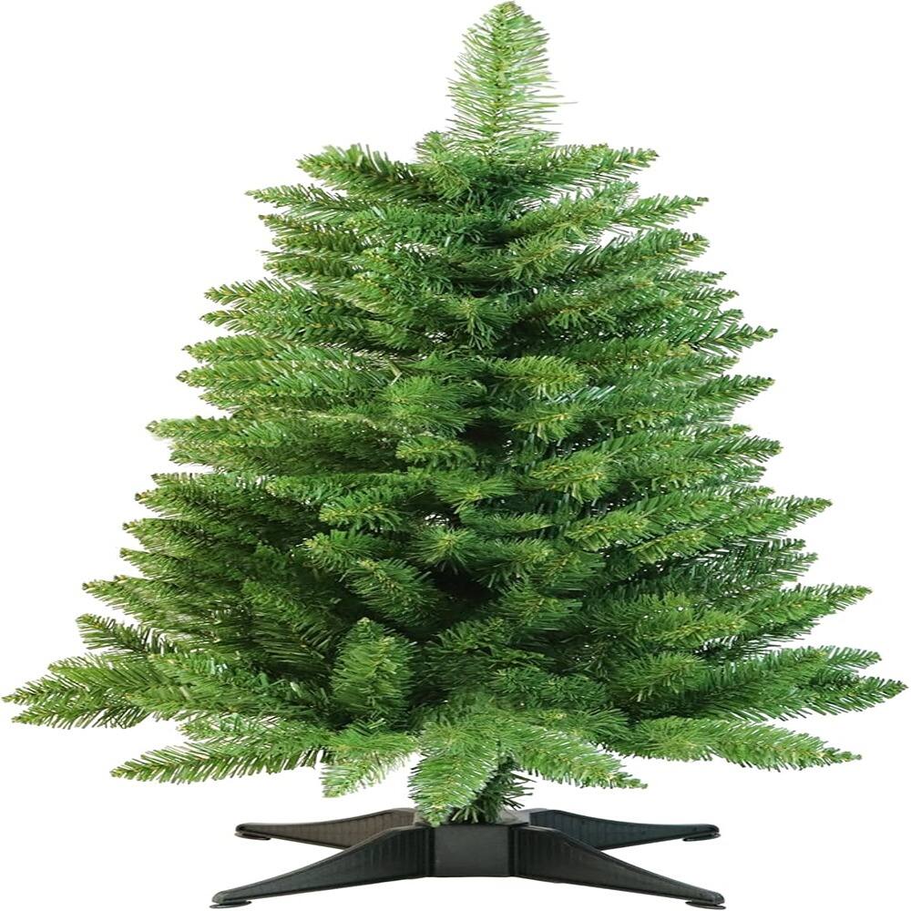 RTMB - 3 FT Green Artificial Christmas Tree with 160 Branch Tips for Tabletop Decor - C0lor:Green Size: 3ft