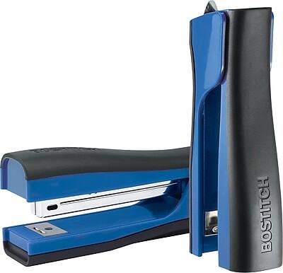 Front. Bostitch - Dynamo Desktop Stapler, 20-Sheet Capacity, Staples Included - Ice Blue.