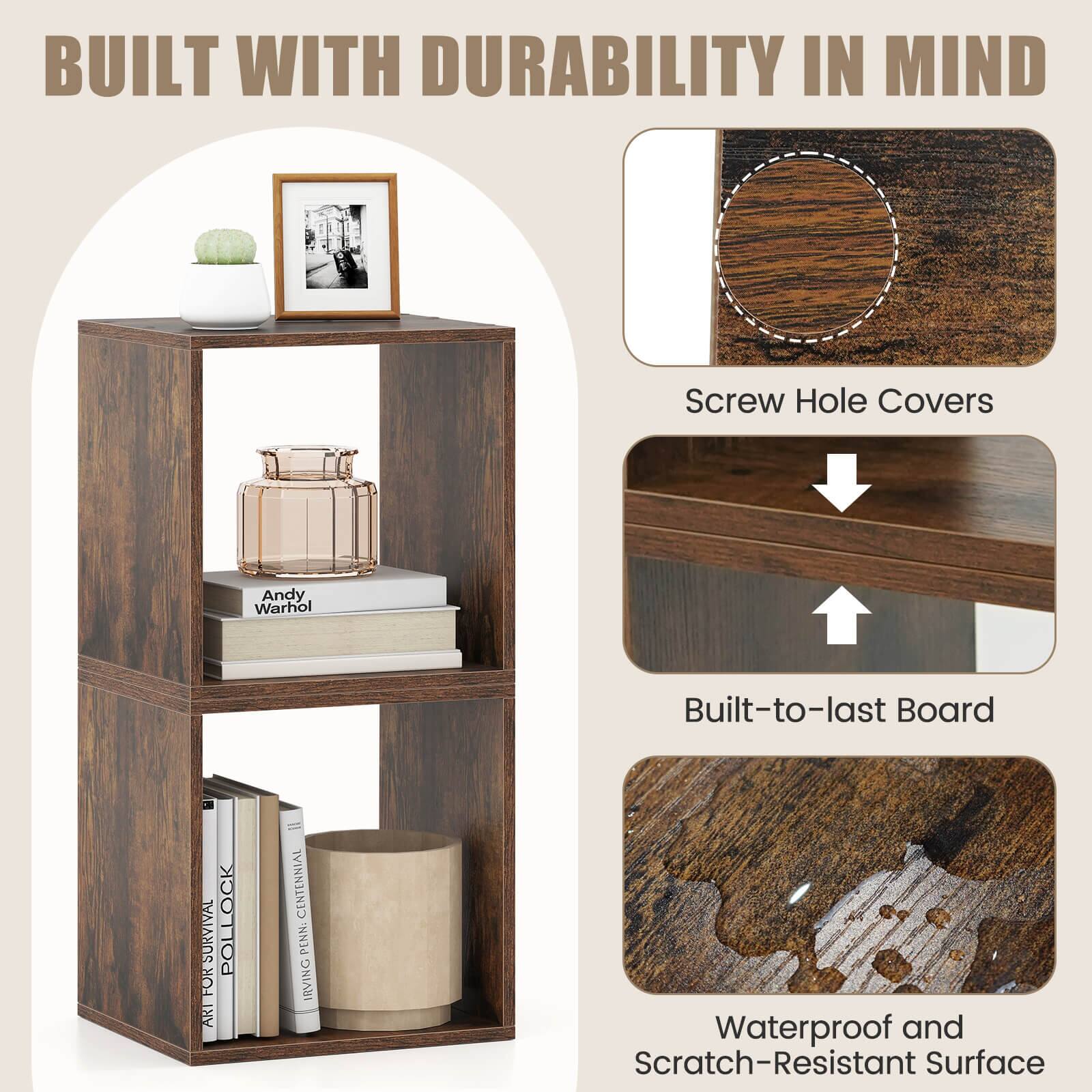 BUILT WITH DURABILITY IN MIND

- Screw Hole Covers
- Built-to-last Board
- Waterproof and Scratch-Resistant Surface

Books on the shelf:
- Andy Warhol
- ART FOR ART'S SAKE
- POLLOCK
- IRVING PENN CENTENNIAL