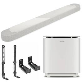Bose - Lifestyle Ultra Soundbar, White