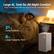 Large 6L Tank for All-Night Comfort
Enjoy Uninterrupted Mist for Up to 21 Hours of Soothing Sleep
21H Long Runtime
6L Large Capacity Tank