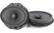 Front. Powerbass - OE Series 6x9in. 2-Way Coaxial OEM Replacement Speaker with Injection-Molded Polypropylene Woofer Cone - black.