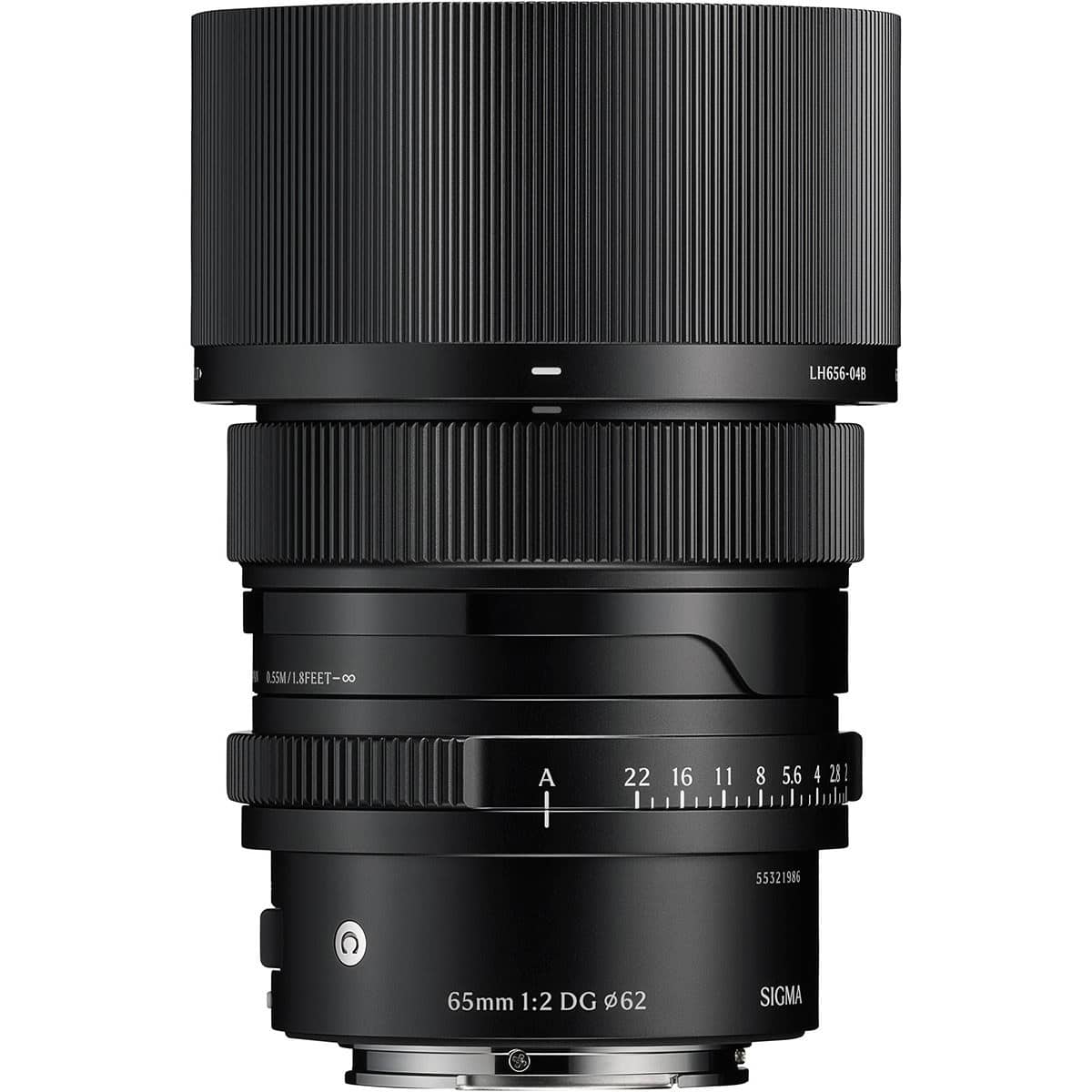 Sigma - 65mm f/2 DG Contemporary Lens for Sony E, Black