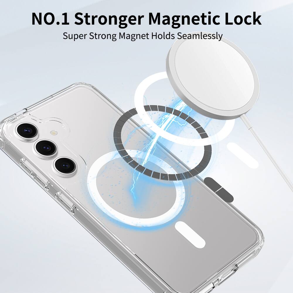 NO.1 Stronger Magnetic Lock  
Super Strong Magnet Holds Seamlessly