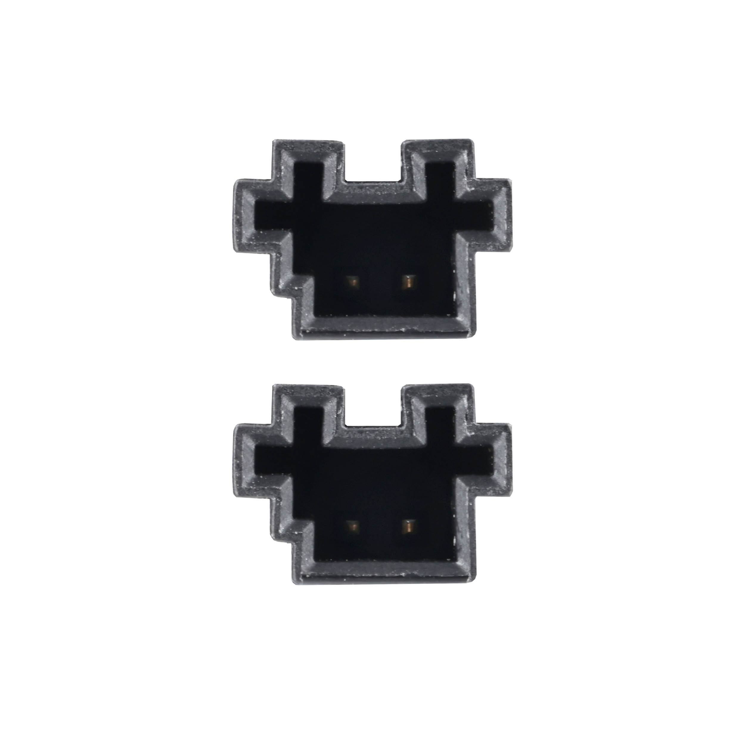 Alt View 12. Metra - 1 inch Plug-and-Play Tweeter Car Speakers with Silk Dome Diaphragms (Pair) - Black.
