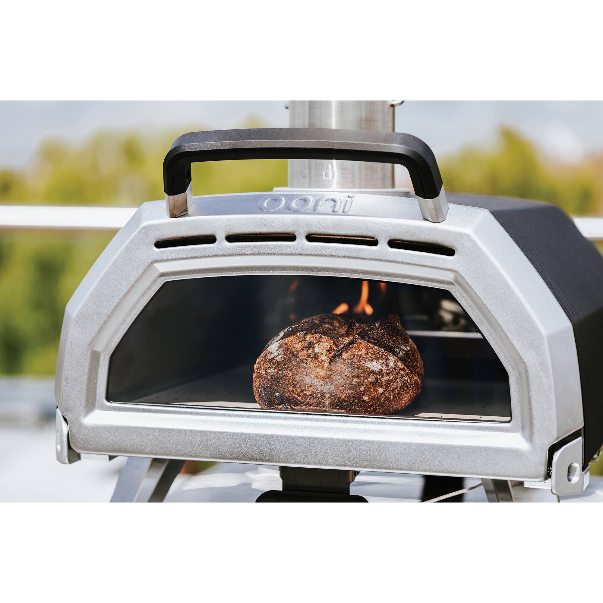 Alt View 28. Ooni - Karu 16 Multi-Fuel Pizza Oven - Black.