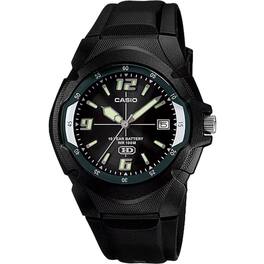 Casio - Men's Sport Watch with Dial - MW-600F-1AV - Black