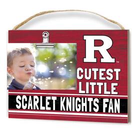 Jardine - Rutgers Scarlet Knights 8'' x 10'' Cutest Little Team Logo Clip Photo Frame - Red