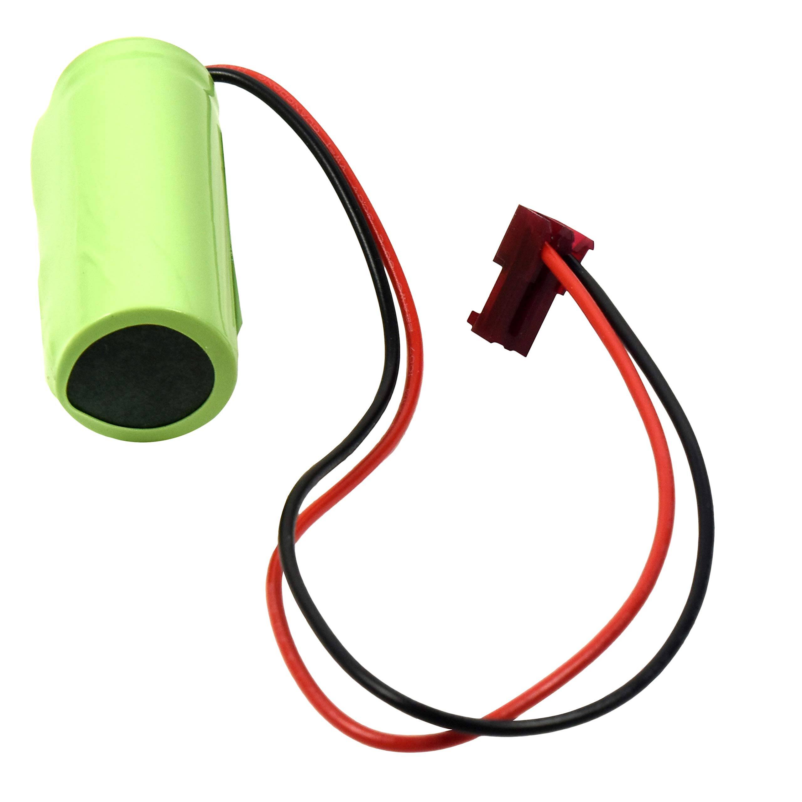 Back. HQRP - 5-Pack Emergency Exit Light Battery for Lithonia ELB1P201NB ELB1P201N2 ELB1P2901N ELB1P201N ANIC1493 Lithonia 1009S00-MZ.