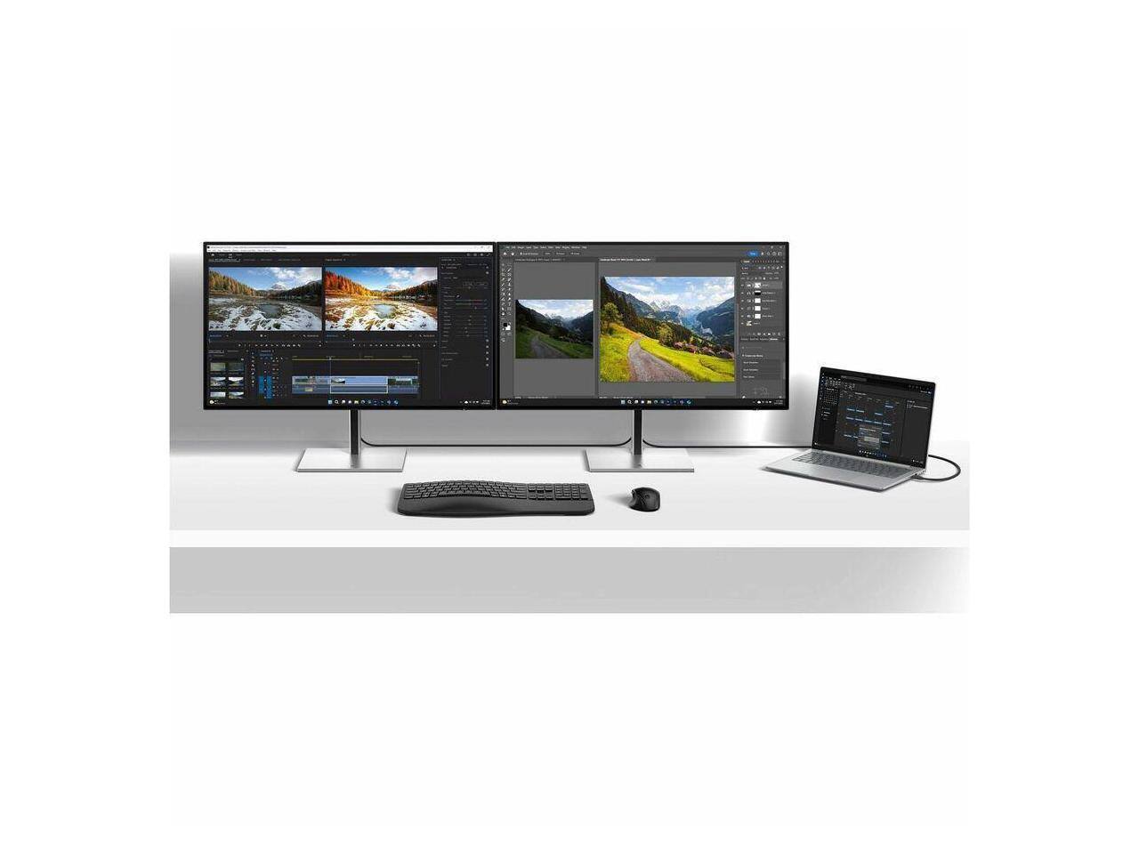 Alt View 5. HP - HP 7 Pro 732xk 32" 4K UHD LED Monitor - IPS, 450 Nit, 5 ms, 120 Hz, USB-C, HDMI, DisplayPort, VESA Mount - Unknown.