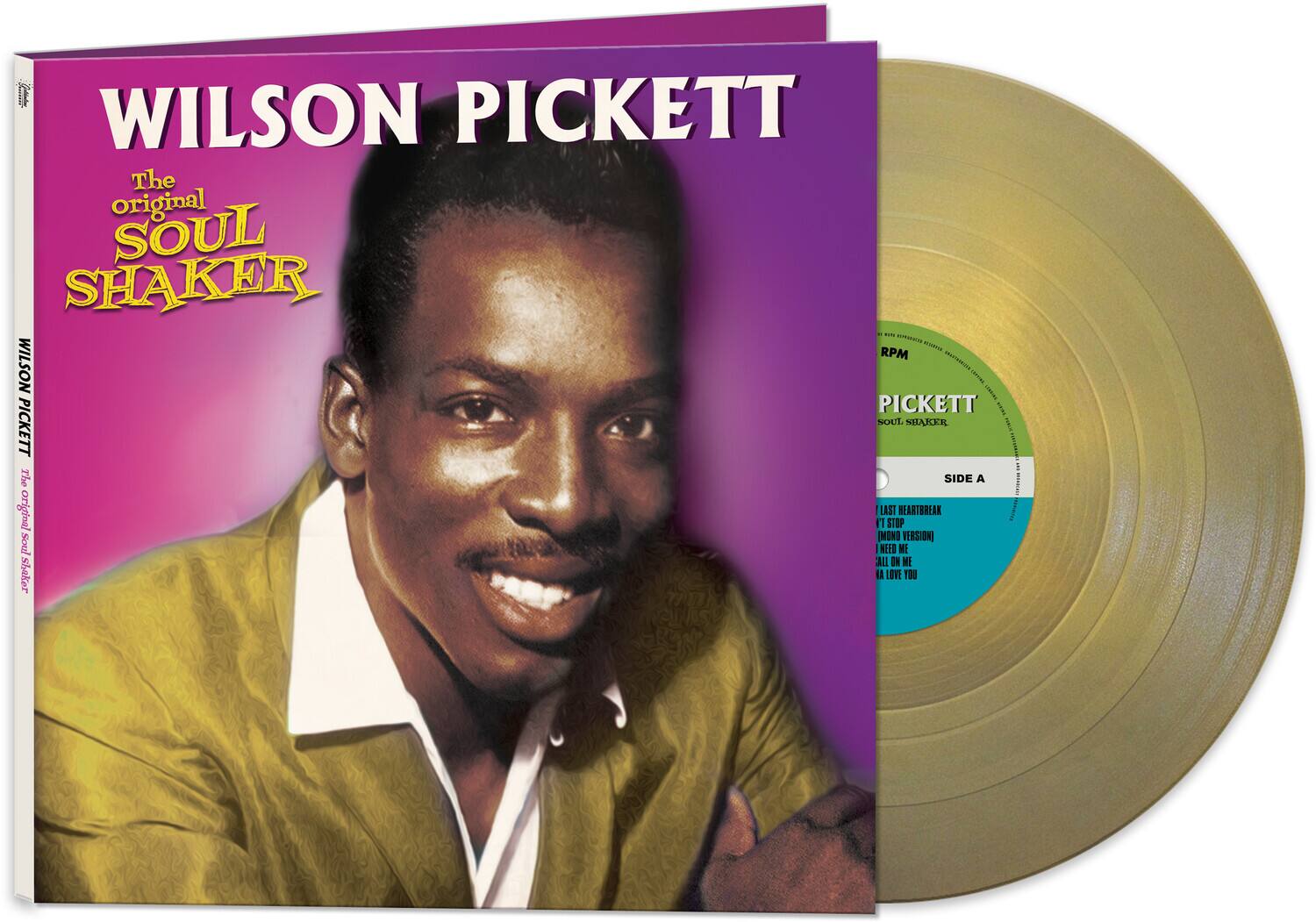 WILSON PICKETT  
The Original SOUL SHAKER  

C - RPM VLFmU  
WILSON PICKETT  
SOUL SHAKER  

SIDE A  
LAST HEARTBREAK  
[STOP MONO VERSION]  
Soul NEED ME  
ALL IN ME  
LOVE YOU