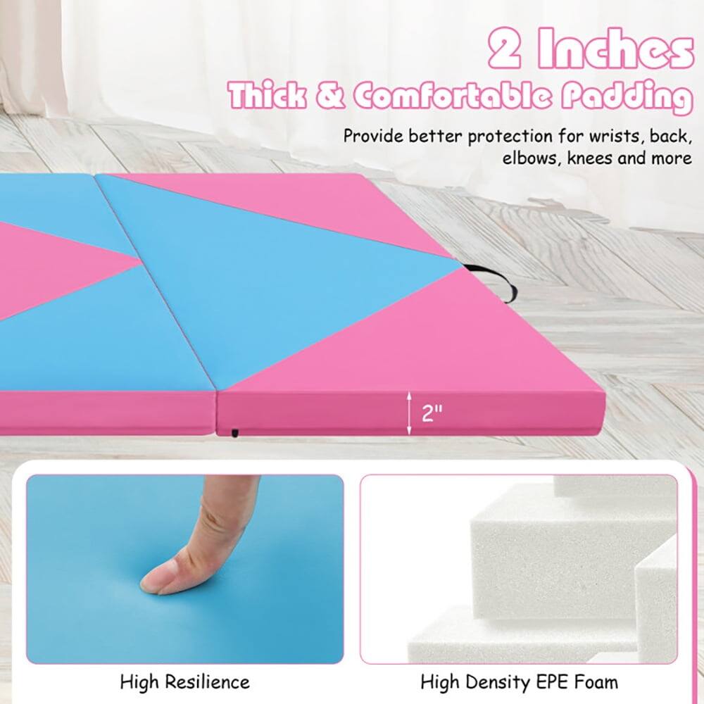 2 Inches Thick & Comfortable Padding Provide better protection for wrists, back, elbows, knees and more

2" High Resilience High Density EPE Foam