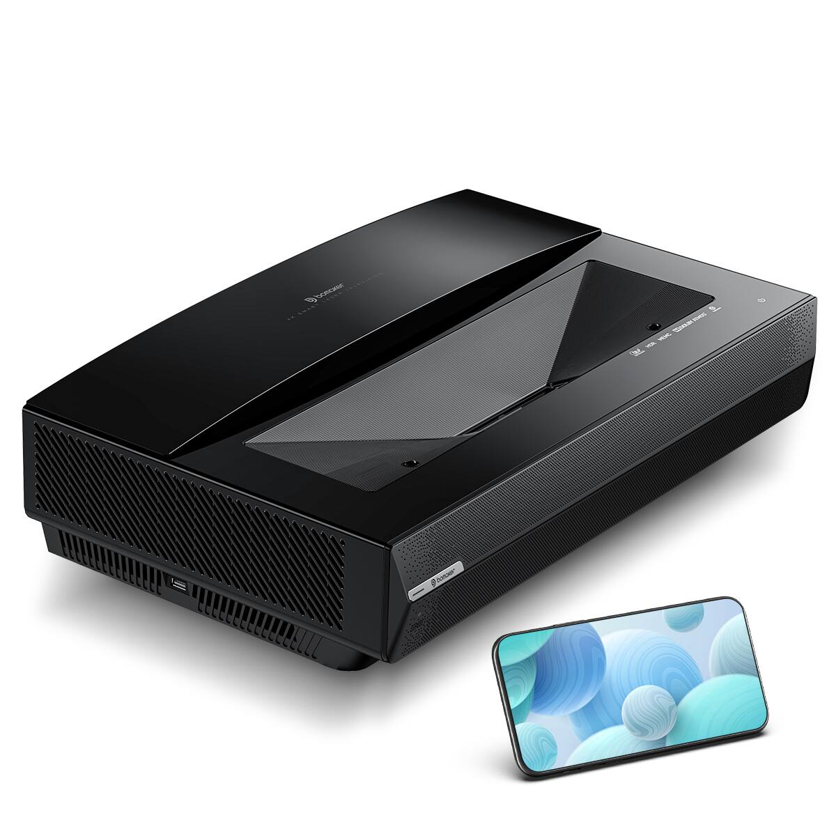 The text on the image reads:

"VIZIO
SmartCast
4K Ultra HD
HDR
Dolby Vision
Dolby Atmos
DTS Virtual:X"