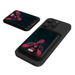 Keyscaper - Marvel Badge Black Magnetic Credit Card Wallet - Deadpool 2