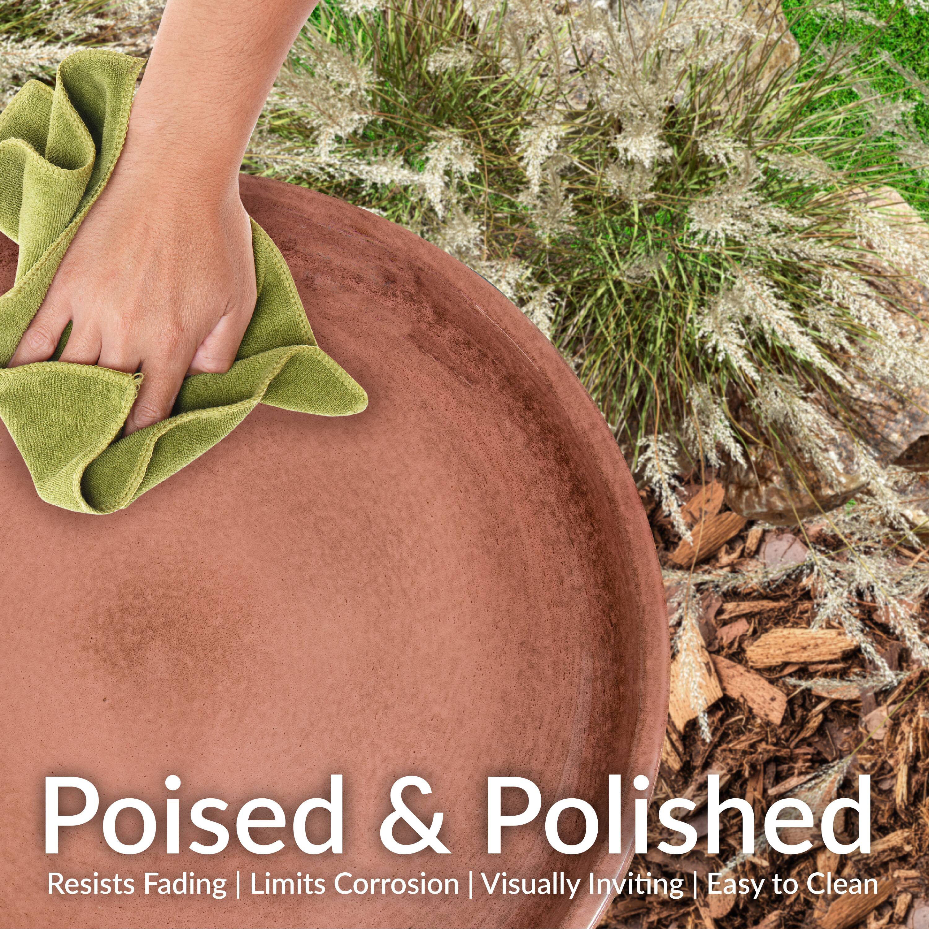 Poised & Polished  
Resists Fading | Limits Corrosion | Visually Inviting | Easy to Clean