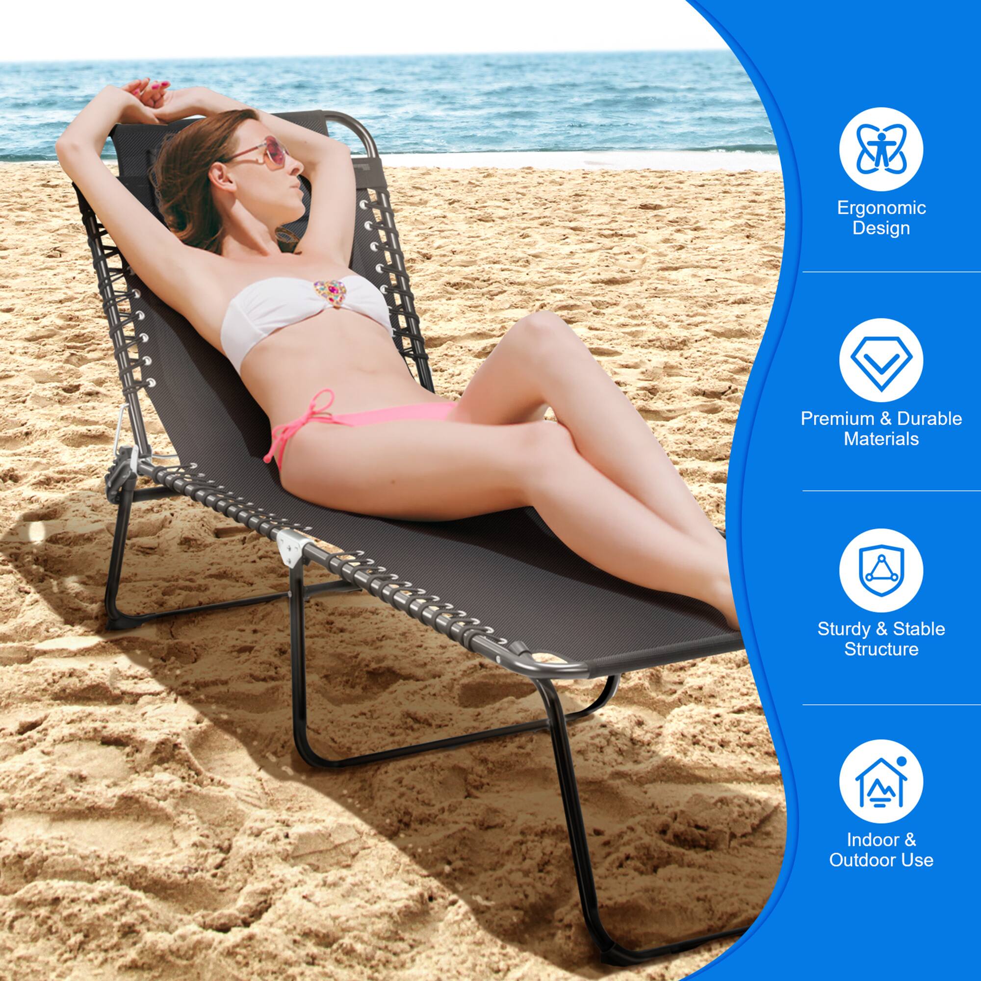 Ergonomic Design, Premium & Durable Materials, Sturdy & Stable Structure, Indoor & Outdoor Use