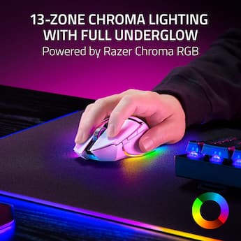 Razer Basilisk V3 Pro 35K Optical Gaming Mouse with HyperScroll Razer Basilisk V3 Pro 35K Optical Gaming Mouse with HyperScroll