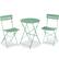 Front. Best Choice Products - Best Choice Products 3-Piece Small Bistro Set, Folding Patio Furniture Set of 2 Chairs and Table - Sage - Sage.