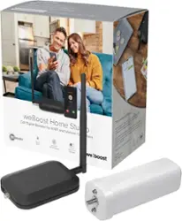 weBoost Home Studio for AT&T and Verizon - Black - Front_Zoom