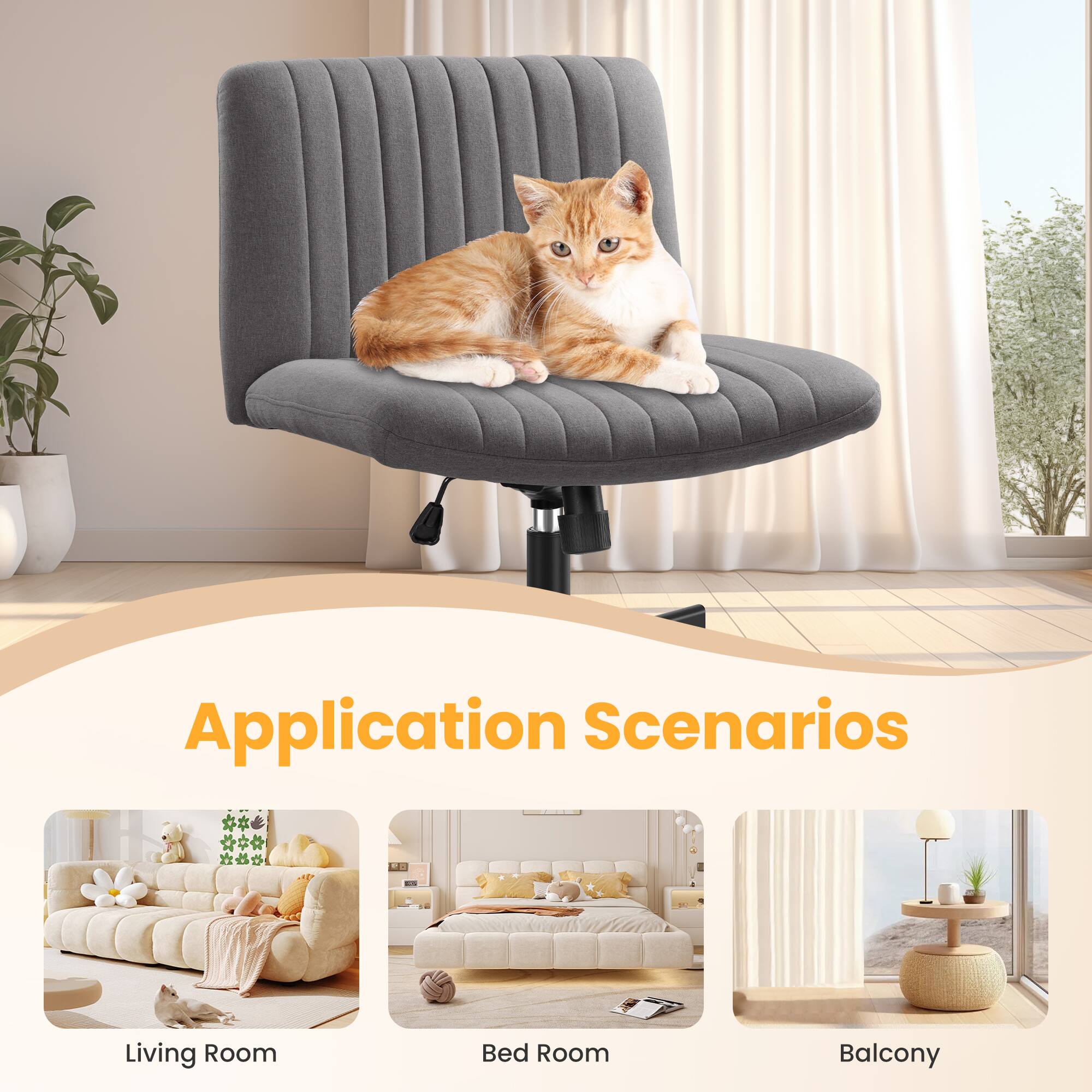 Application Scenarios

Living Room  
Bed Room  
Balcony