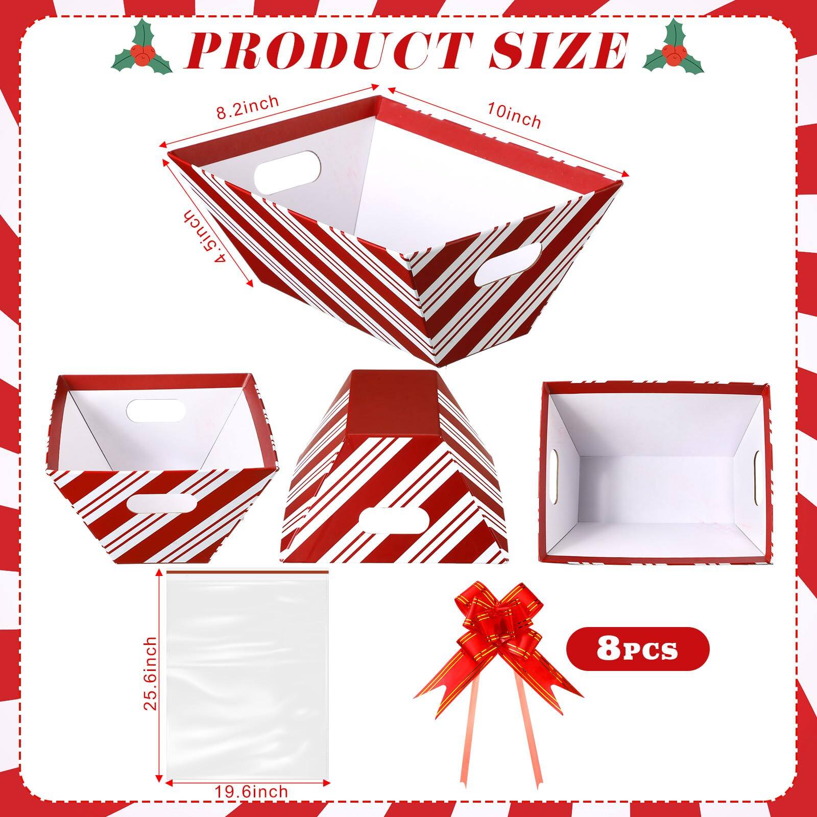 PRODUCT SIZE

- 8.2 inch
- 10 inch
- 4.5 inch
- 4 inch
- 25.6 inch
- 19.6 inch

8 PCS