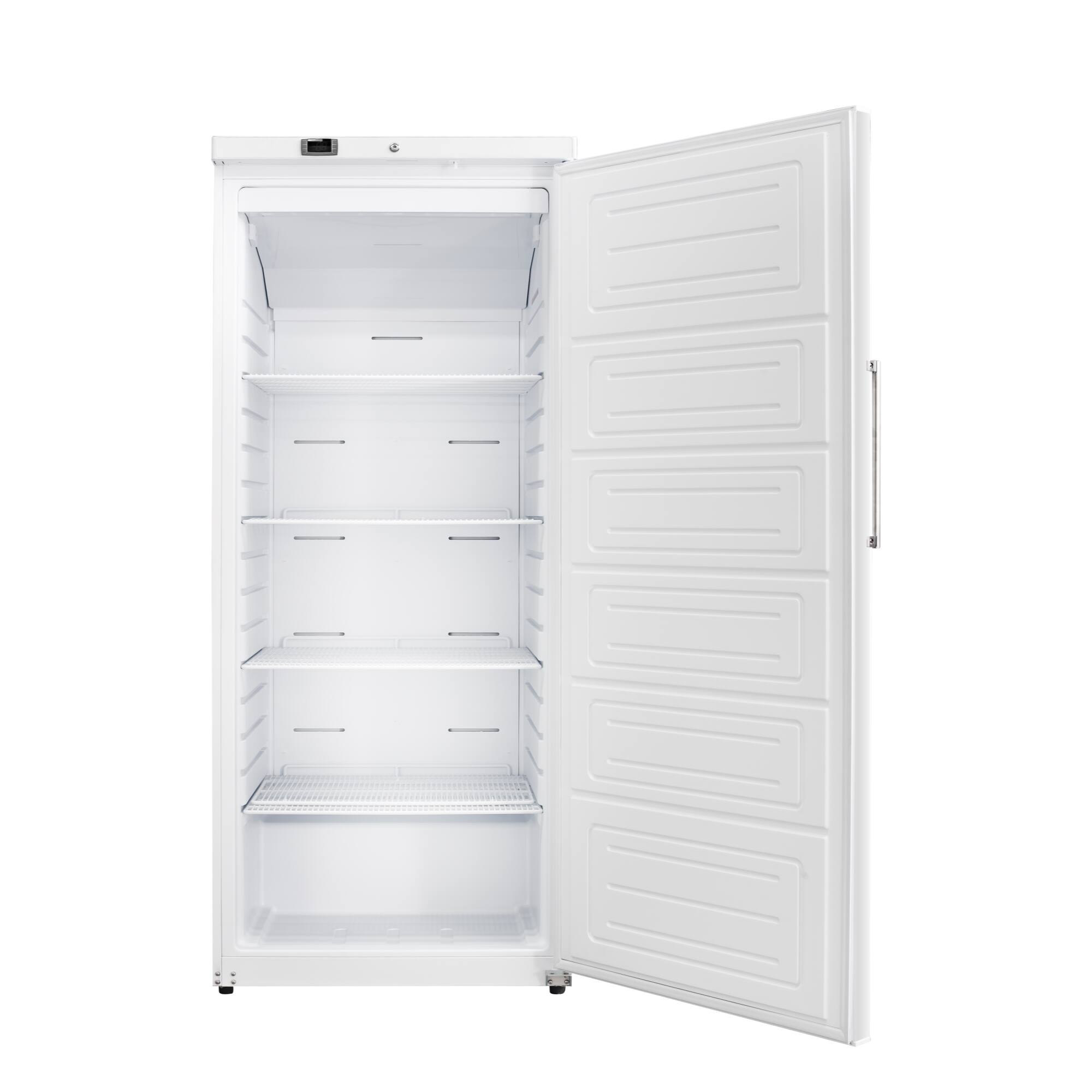 Alt View 3. Koolmore - 30 in. Commercial Auto-Defrost Reach-In Freezer, 21 cu. ft. in White (KM-RIF-1D17C-WH) - White.