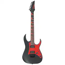 Ibanez - RG Gio Series GRG131DX Electric Guitar, Black Flat