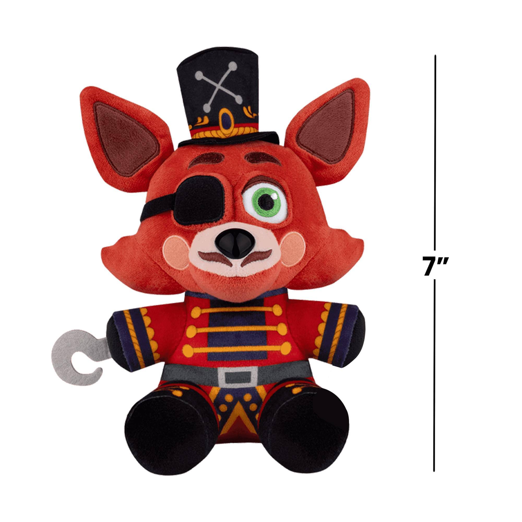 Alt View 4. Funko - Five Nights At Freddy's 7 Inch Plush | Nutcracker Foxy - Red.