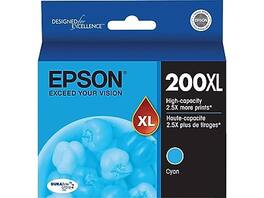 Epson - T200XL High Yield Ink Cartridge - Cyan