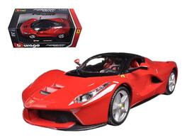 Ferrari LaFerrari F70 Top 1/24 Diecast Model Car by Bburago - Red With Black