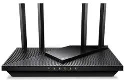 TP-Link - Refurbished Archer AX3000 Pro Wi-Fi 6 Router - Black - Front_Zoom