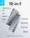 ANKER
The World's NO.1 Mobile Charging Brand
10-in-1
Connect to Host (100W Max Charging)
- HDMI
- HDMI
- DisplayPort
- Ethernet (1 Gbps)
- DC-IN
- Audio In & Out
- USB-C 3.1 Gen 1 (5 Gbps, 30W PD)
- USB-A 3.1 Gen 1 (5 Gbps, 7.5W)
- USB-A 2.0 (480 Mbps)
The USB-A 2.0 ports do not support charging.