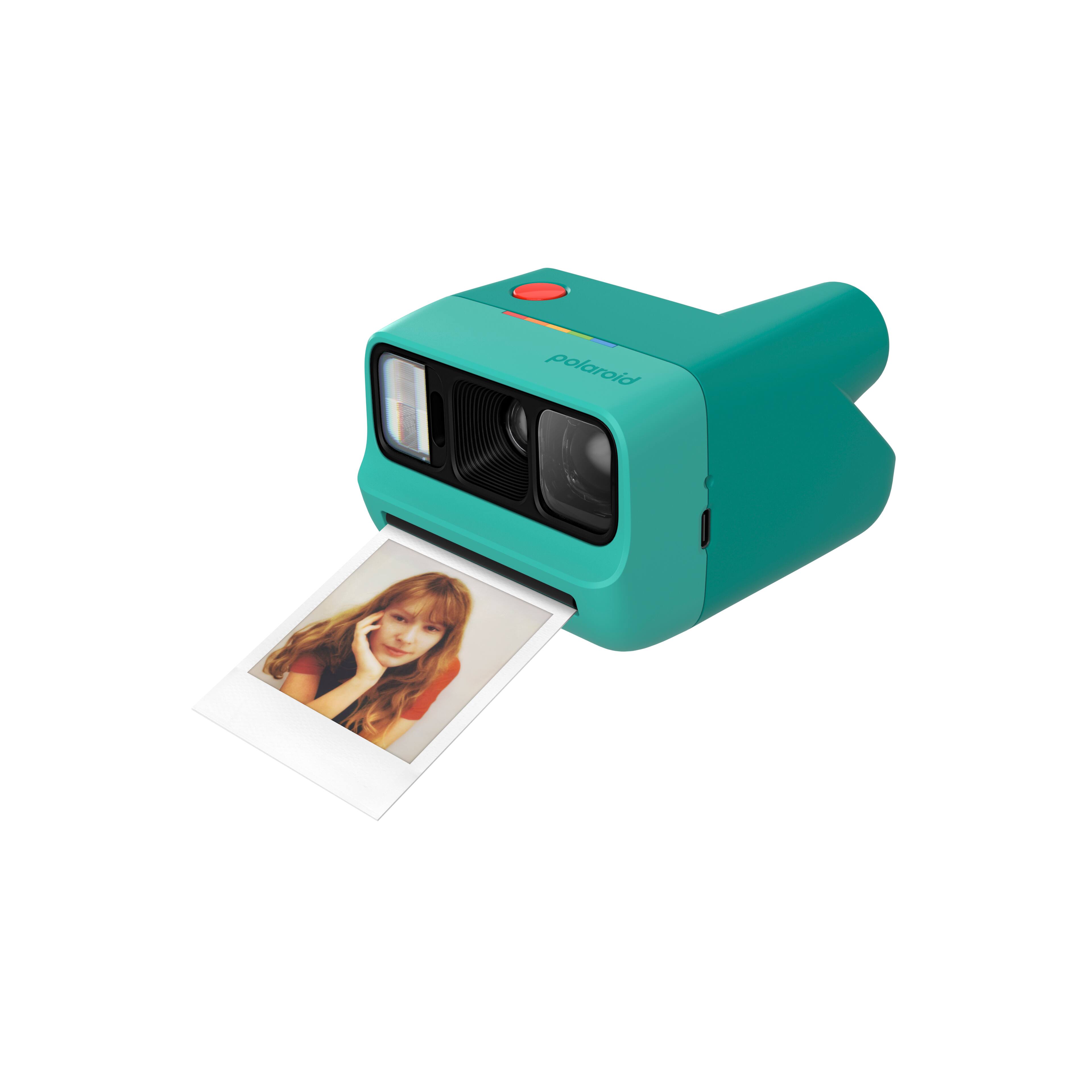 Angle. Polaroid - Polaroid Go Gen 3 Camera Teal - Teal.